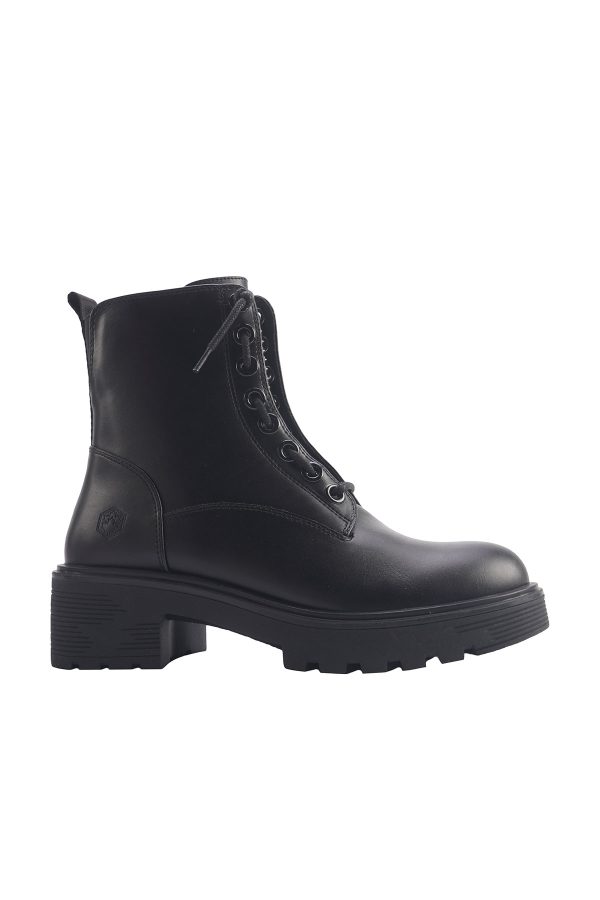 Ramoneswc2101-005wc black woman casual boots