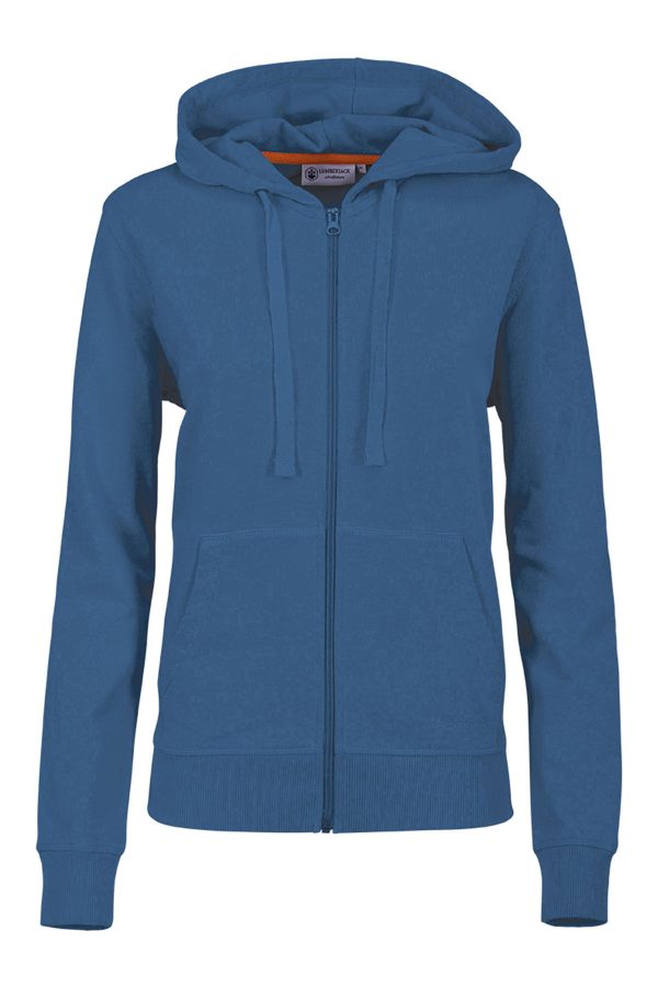 Hoodie fullzip palette navy blue woman sweatshirt