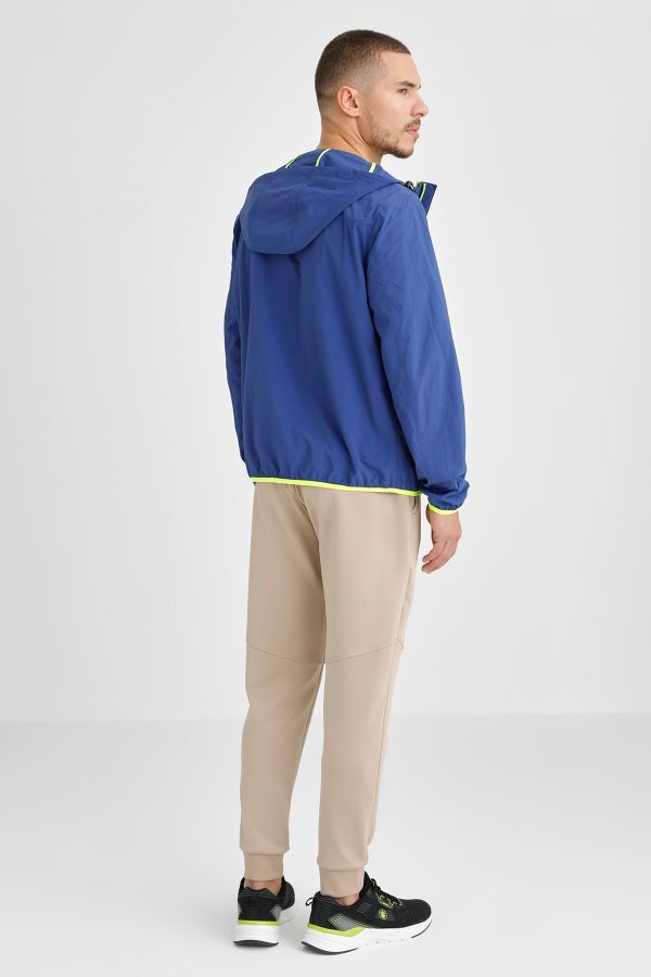 Cmb3223-001422 e23 airforce blue man raincoat - Image 4