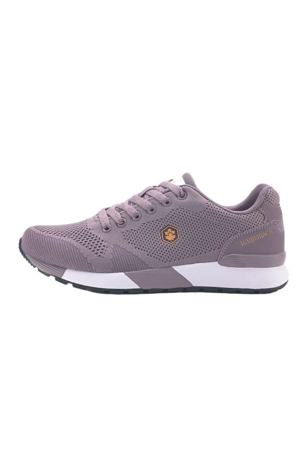 Vendor active laced lilac woman sneaker