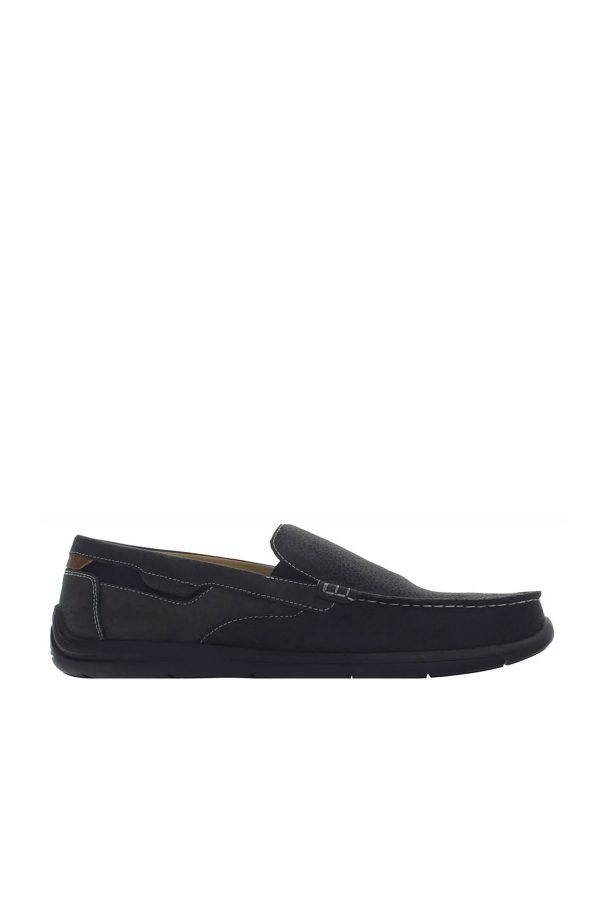 Mocassin blue man casual shoes