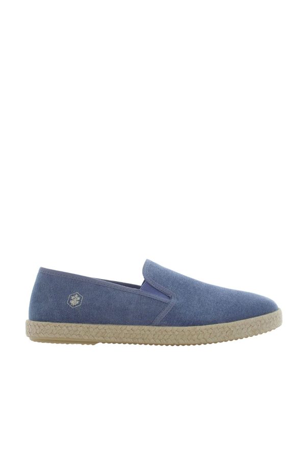 Slipon i̇ndigo man casual shoes