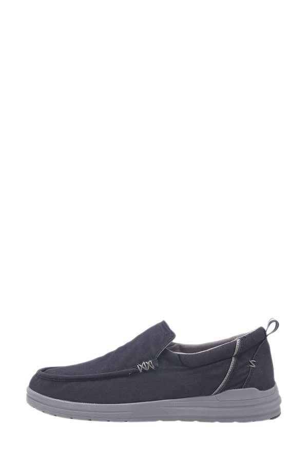 Slipon navy blue man casual shoes