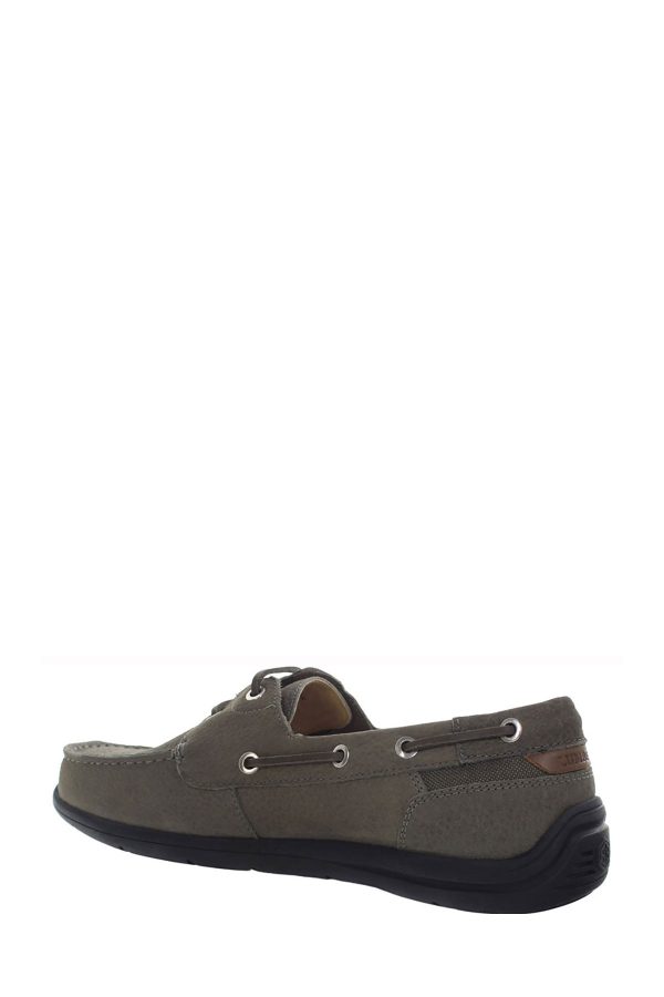 Boat shoes gray man casual shoes - Image 3