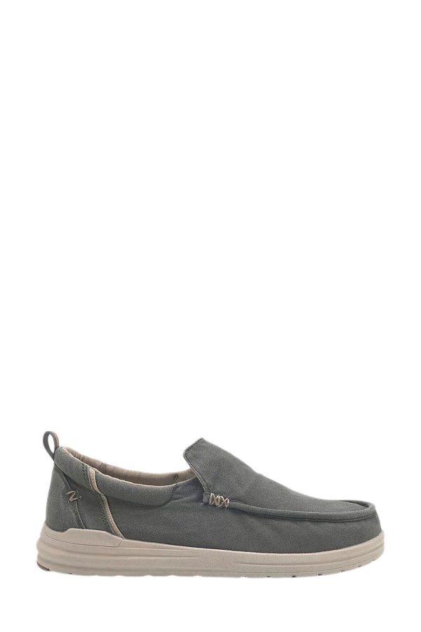 Slipon green man casual shoes