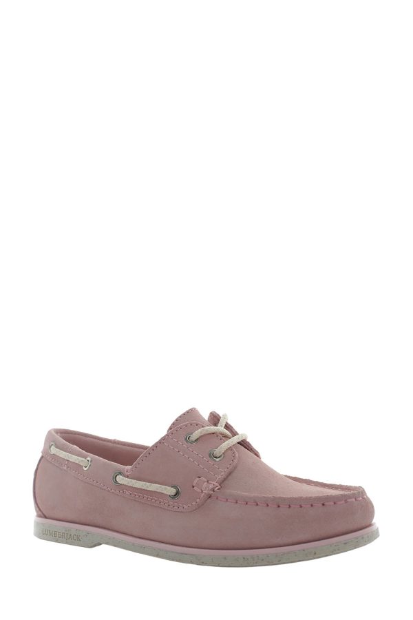 Boat shoes pink woman casual shoes - Image 2