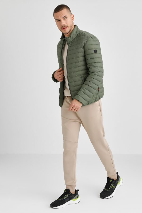 Light padded jacket green man jacket - Image 3