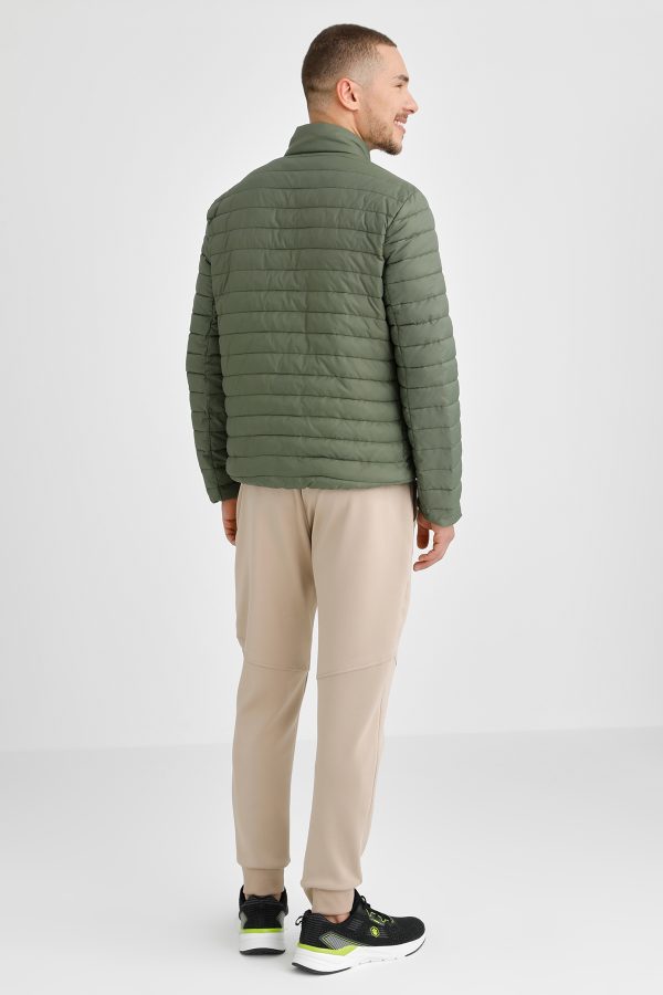Light padded jacket green man jacket - Image 5