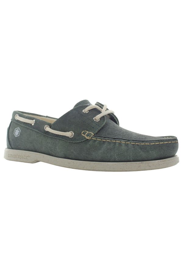 Boat shoes green man casual shoes - Image 2