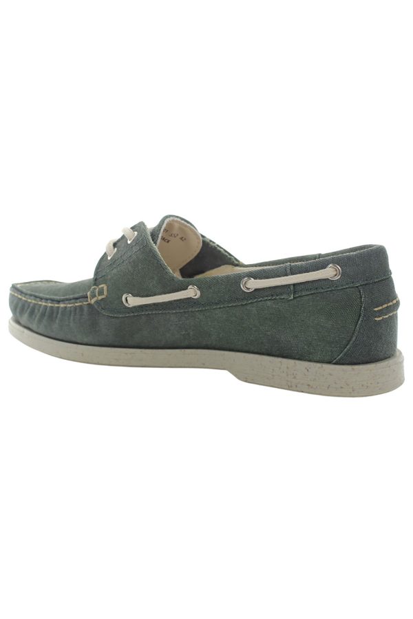 Boat shoes green man casual shoes - Image 3