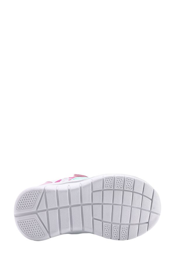 1 velcro and elastic lace pink girl basic casual boots - Image 4