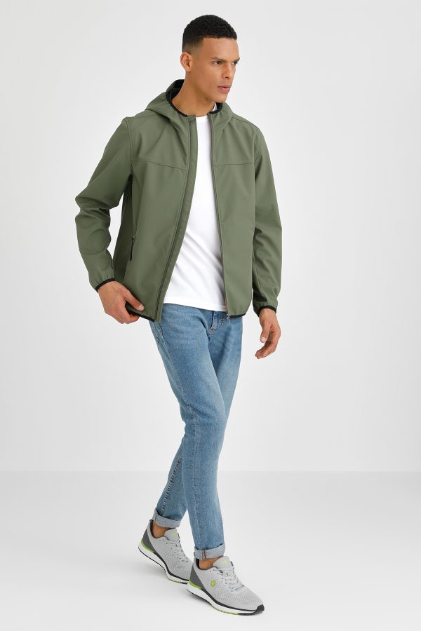 3m light softshell jkt army green man jacket - Image 3