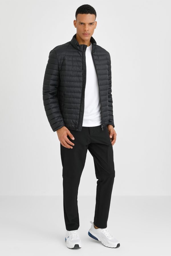 Light padded jacket black man jacket - Image 3