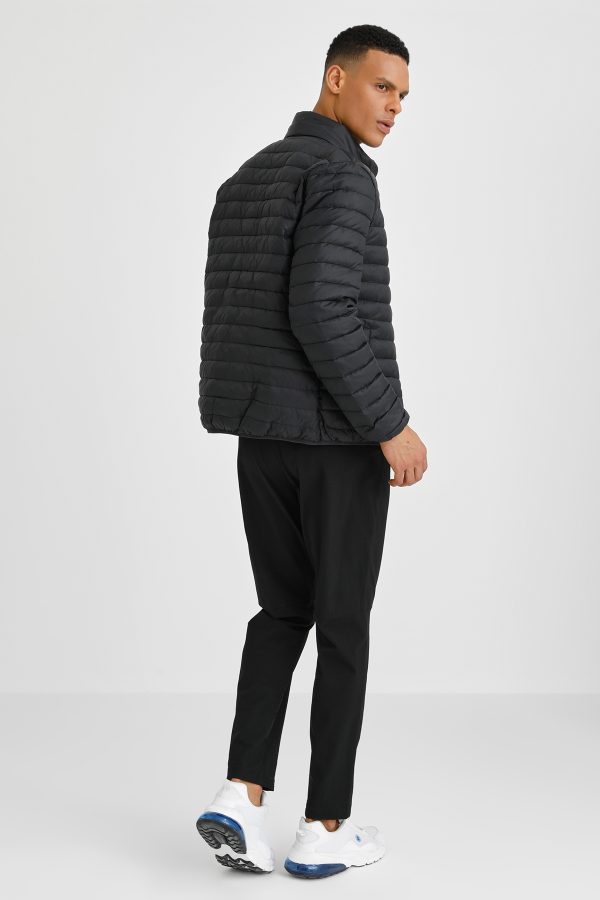 Light padded jacket black man jacket - Image 4