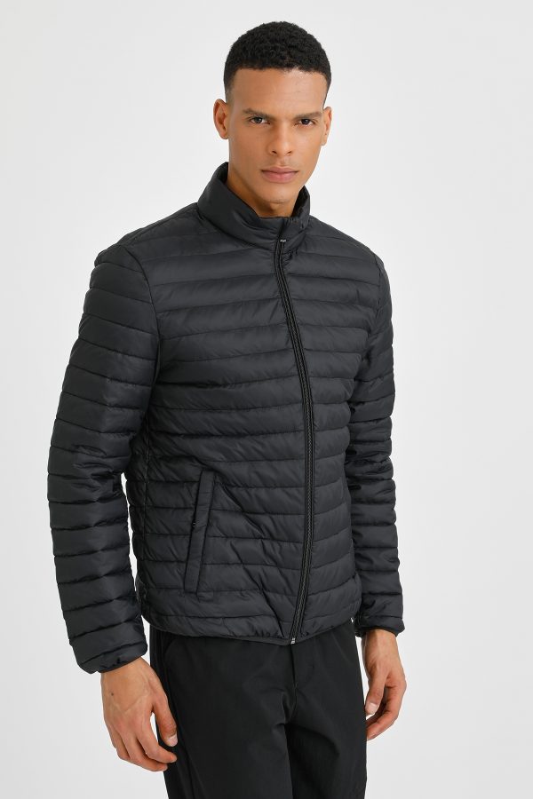 Light padded jacket black man jacket - Image 6