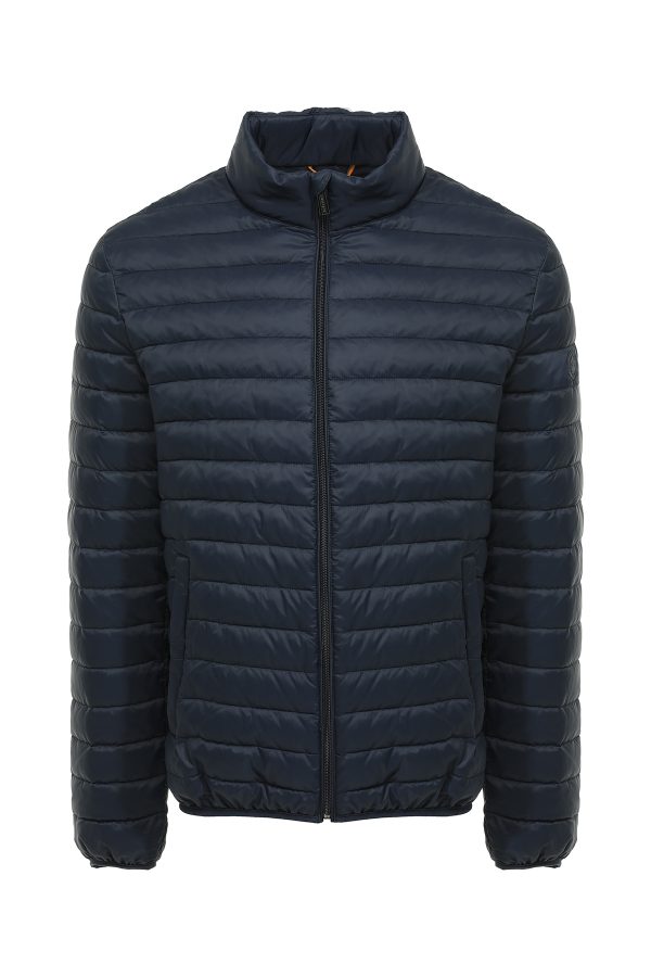 Light padded jacket navy blue man jacket