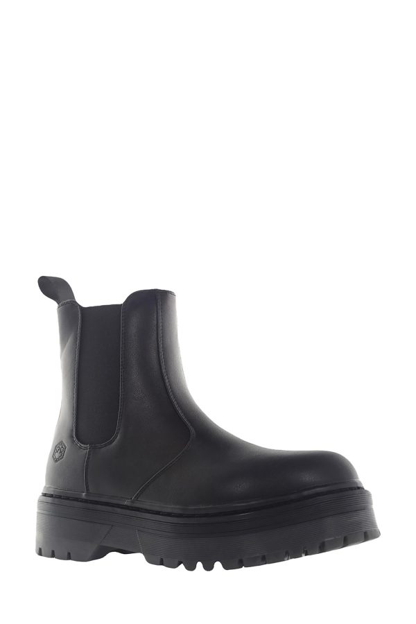 Elyse beatles black woman basic casual boots - Image 2