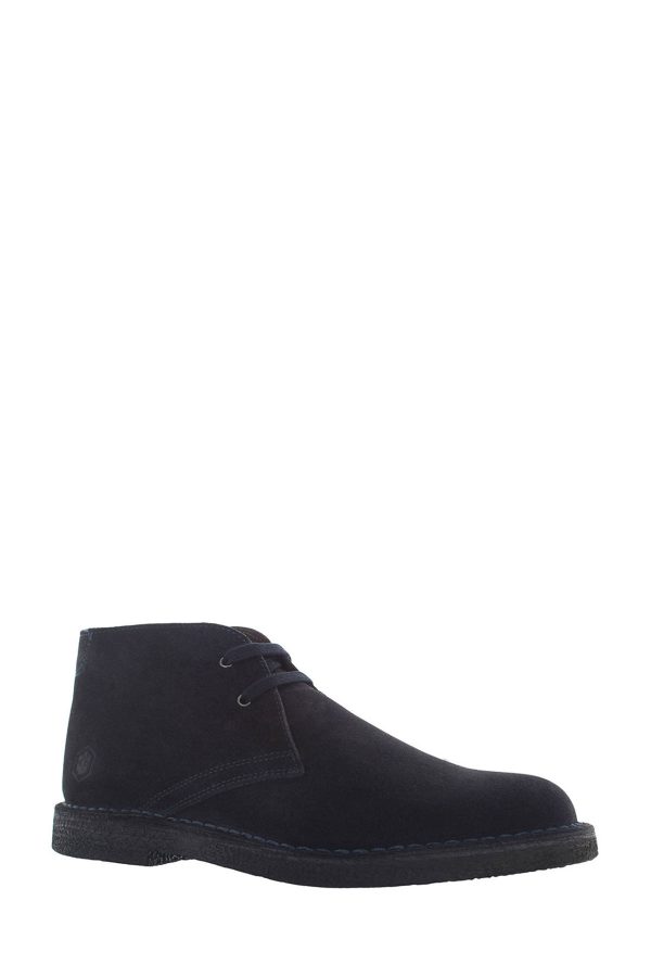 Beat desert boot navy blue man comfort shoes - Image 2