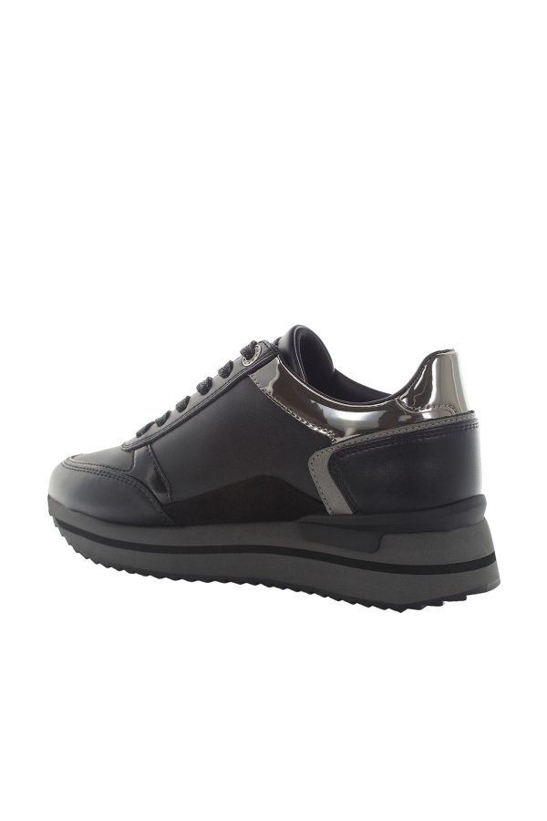 Sneaker black woman basic casual boots - Image 3