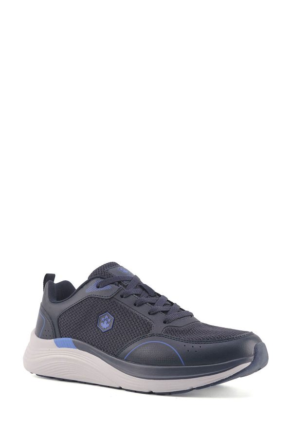 Sneaker navy blue man basic casual boots - Image 2