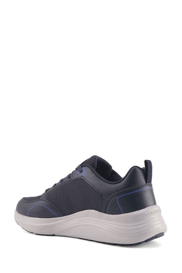 Sneaker navy blue man basic casual boots - Image 3