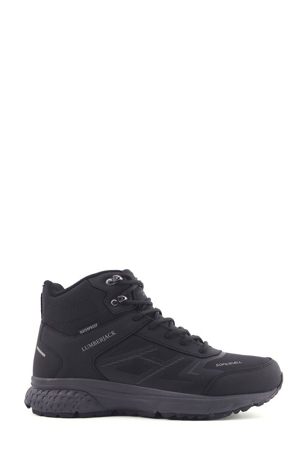 Hiking boot wpf black man basic casual top boots