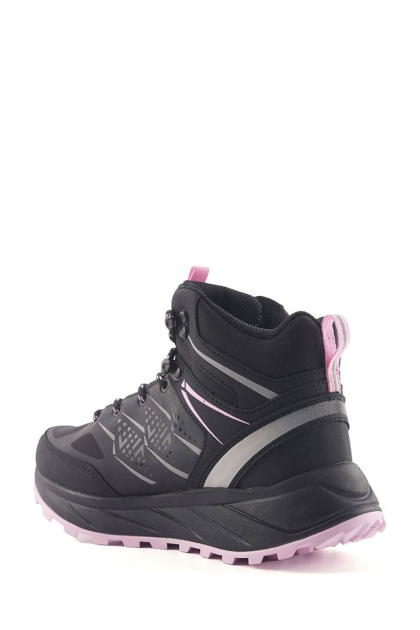 Hiking boot wpf/vibram black woman basic casual top boots - Image 3