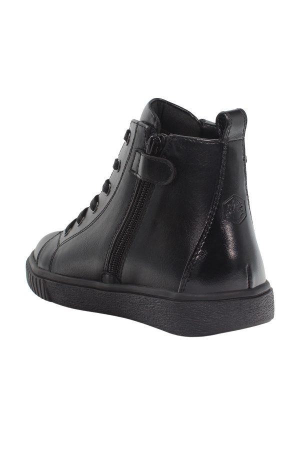 High cut lace sneaker wit black girl 776 - Image 3