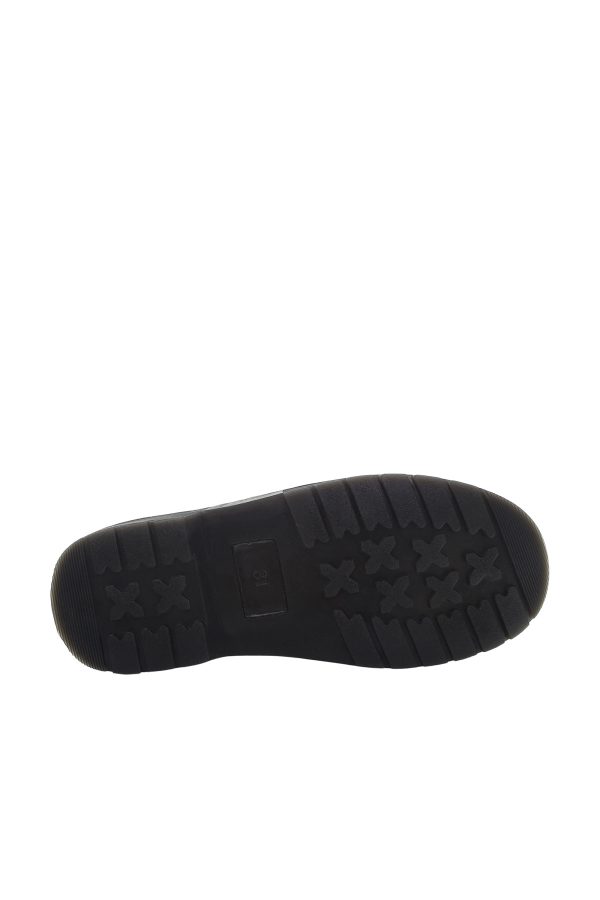 Mocassin with accessory black girl slip on - Image 4