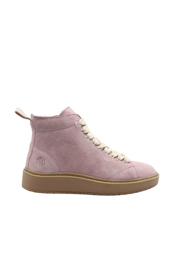 High cut sneaker l salmon woman 776