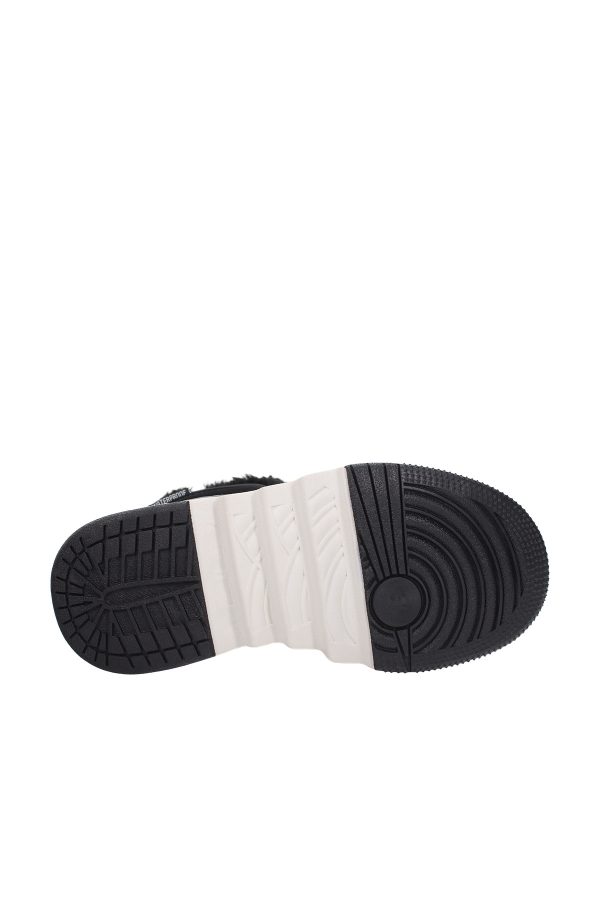 Hiking boot elastic lace black boy 776 - Image 4